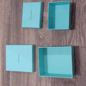 Authentic Tiffany & Co Jewelry Boxes